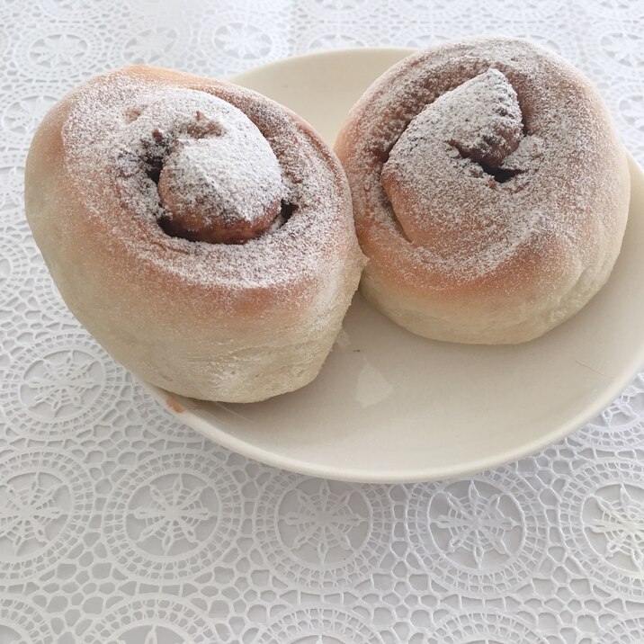 植物性食品のみで作るヴィーガンシナモンロール☆